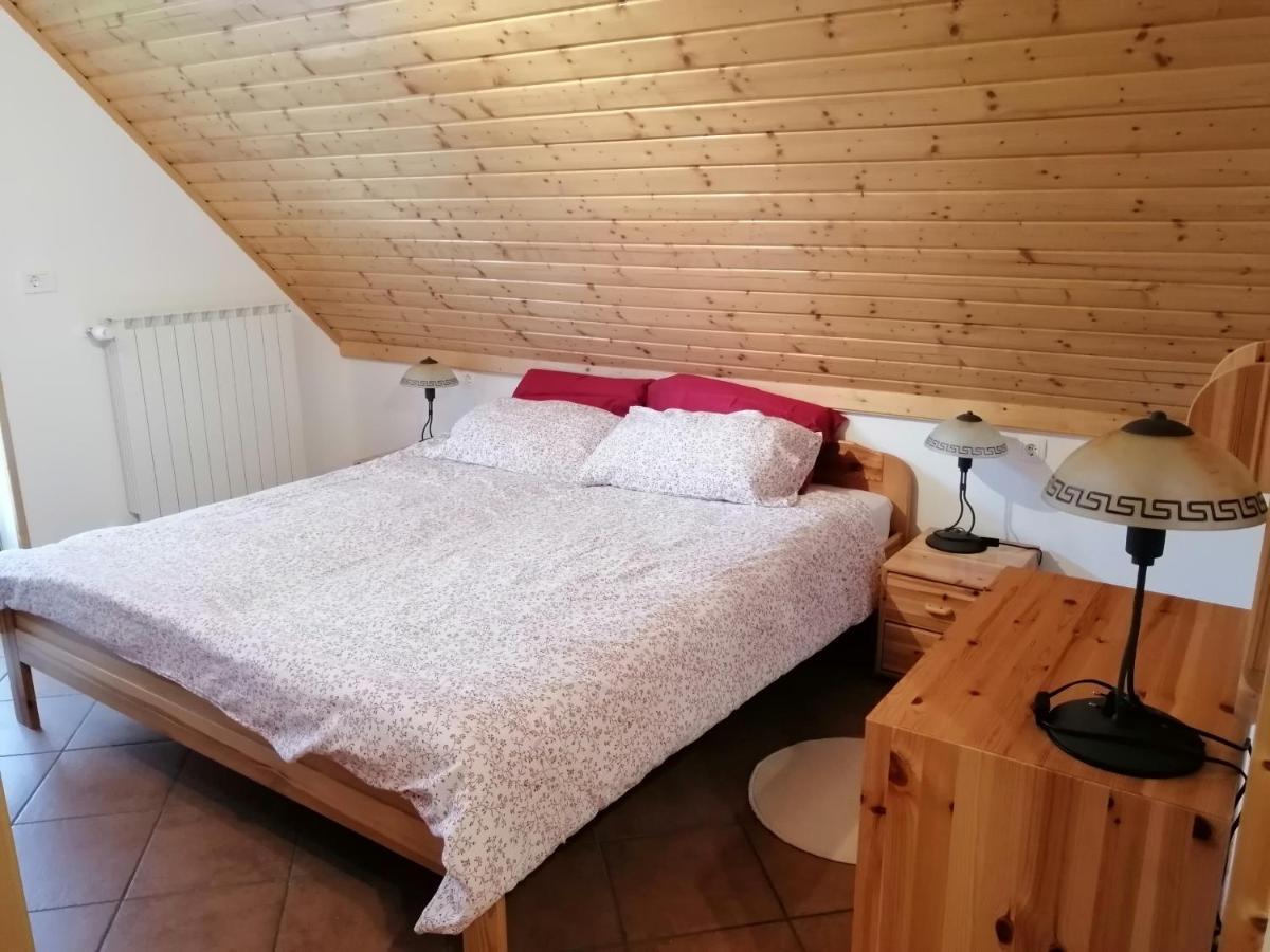 Pocitnisko Stanovanje Planja Soča Exterior foto