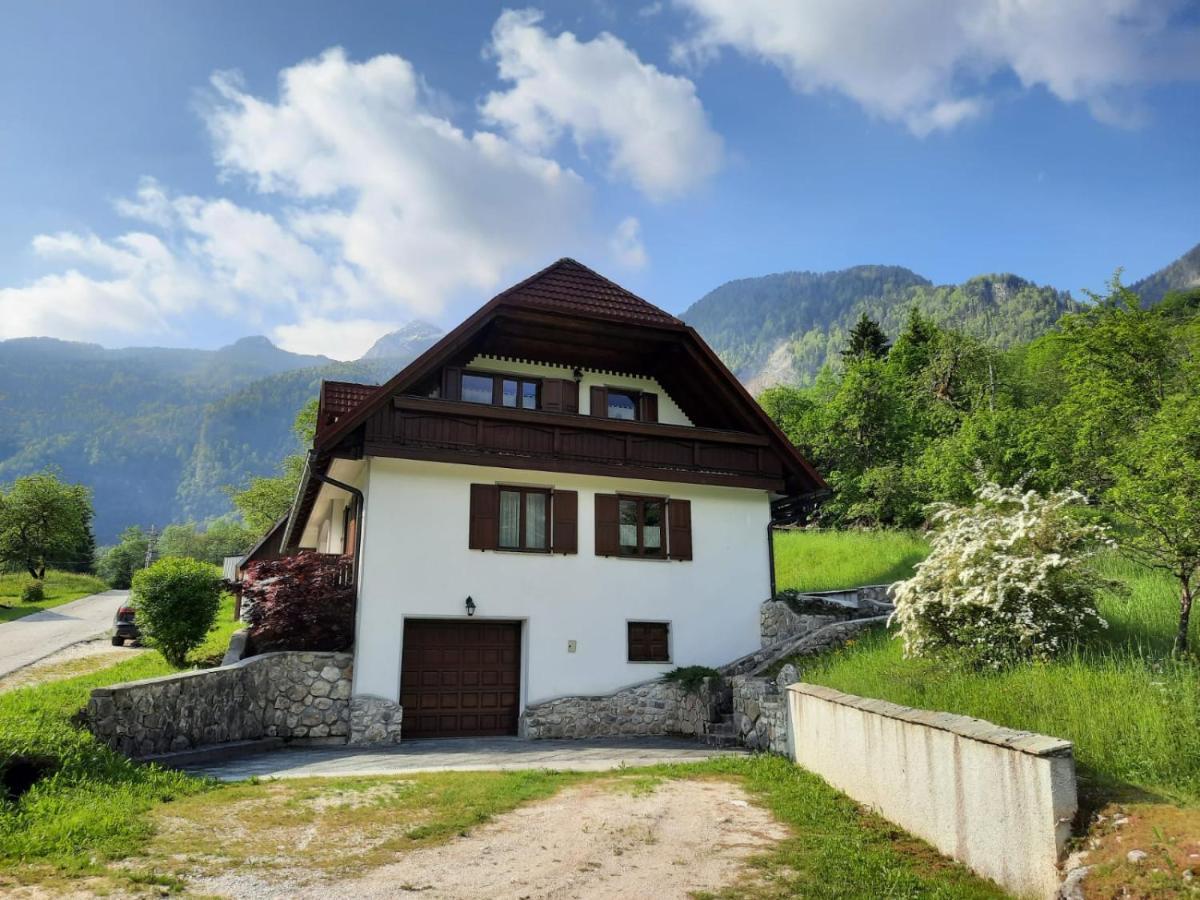 Pocitnisko Stanovanje Planja Soča Exterior foto