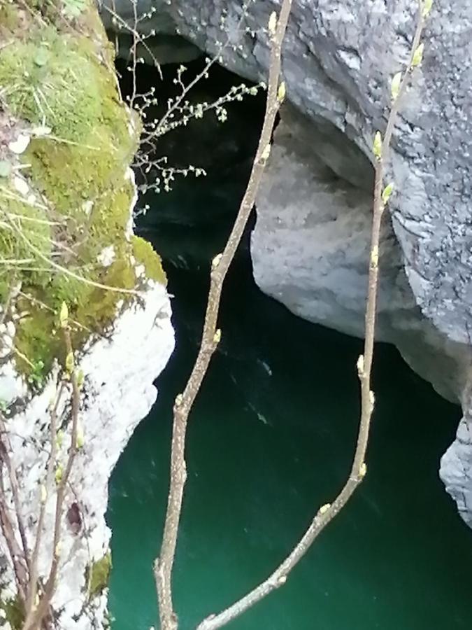 Pocitnisko Stanovanje Planja Soča Exterior foto