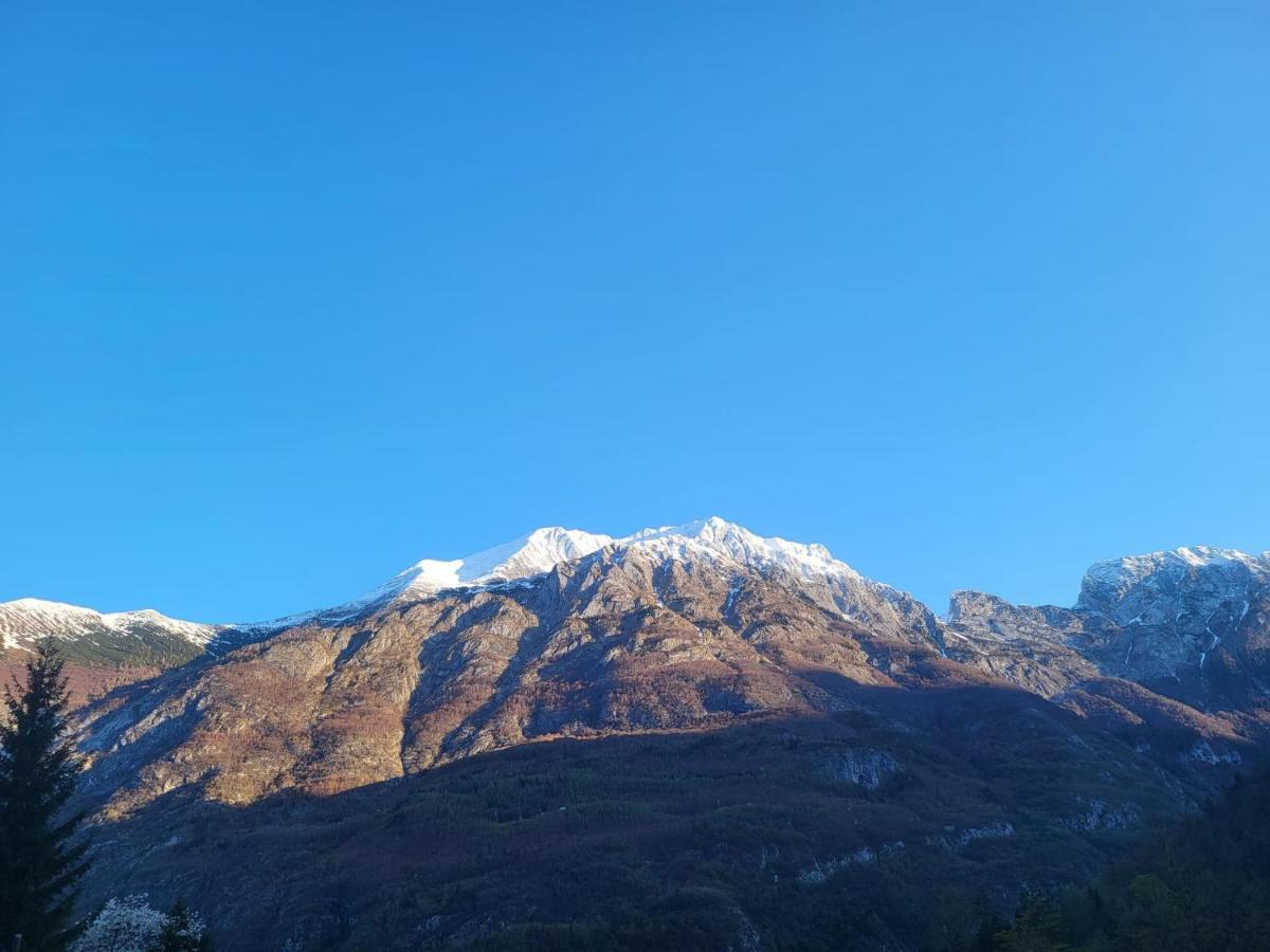 Pocitnisko Stanovanje Planja Soča Exterior foto
