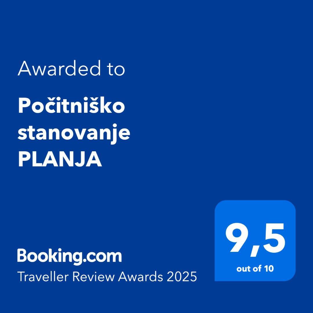 Pocitnisko Stanovanje Planja Soča Exterior foto